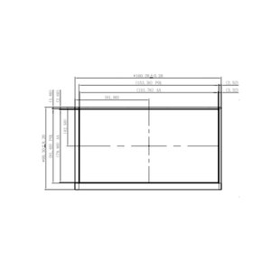 จอแสดงผล LCD ขนาด 6.8 นิ้ว ความละเอียด 1024x600 รองรับอุณหภูมิกว้าง LVDS -30 ° ซีถึง 80 ° จอแสดงผล TFT LCD ความสว่างสูง 1000nits รุ่น C - Product Image 1