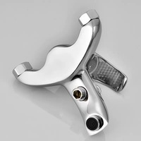 Robinet mitigeur chaud/froid encastré ou apparent NES-CAB1 pour salle de bain, mitigeur de douche trois fonctions avec interrupteur de température de l'eau