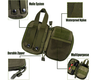 Bolsa para Teléfono, Kit <span class=keywords><strong>EMT</strong></span>, Sistema Molle, Bolsa Pequeña Multiusos, Bolsa Táctica para Cintura, Bolsa Médica, Bolsa de Cintura para Exteriores - Product Image 5