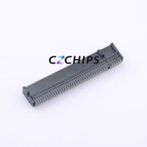 PCIE-164-02-F-D-RA Gold Finger Connector Bent Lead Through Hole,P=1mm Connector 1mm 164P Right Angle Insert Phosphor Bronze - Product Image 2