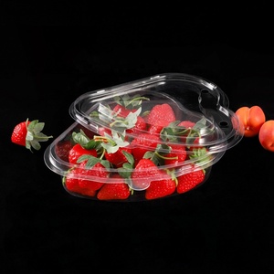 Hộp Bao Bì Siêu Thị Hình Trái Tim Cà Chua Bi Nhựa Dùng Một Lần Bán Buôn Để Đóng Gói Sô Cô La - Product Image 2