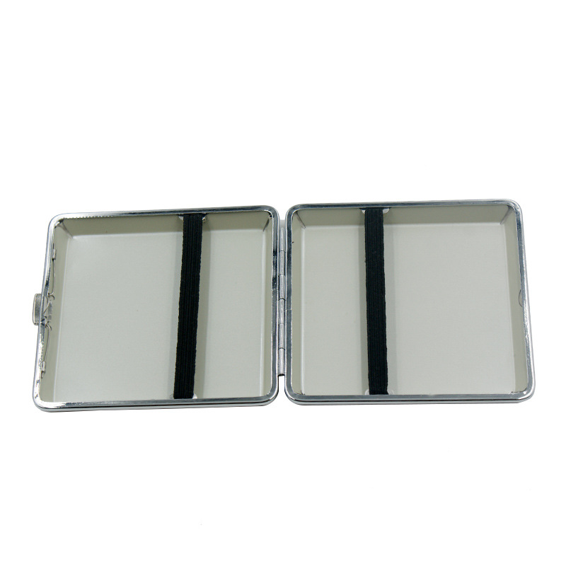 Кожаный портсигар с рисунком призрачной головы pop star, набор жестких сигарет, лучший подарок для курения, сигаретная коробка