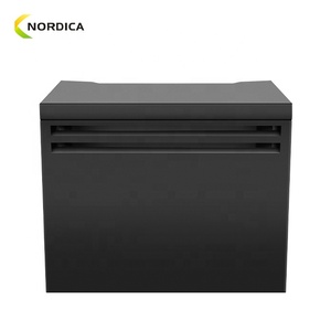 Cache d'unité extérieure anti-bruit et anti-rouille pour climatiseur domestique, avec grille d'aération manuelle pour la réduction du bruit - Product Image 2