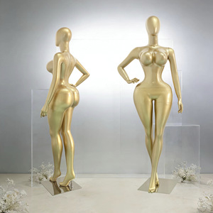 Nouveau Mannequin Femme Courbe BBL en Matériau FRP, <span class=keywords><strong>Taille</strong></span> Extra Large, <span class=keywords><strong>Taille</strong></span> Fine, Poitrine et Fesses Généreuses, Corps Entier, pour Vitrine et Présentation - Product Image 2