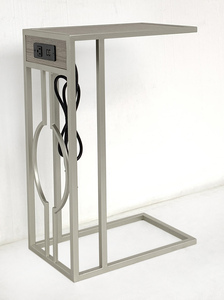 Mesa auxiliar de sofá moderna con cargador USB para sala de estar, dormitorio, comedor, cocina, villas, apartamento de hotel - Product Image 2
