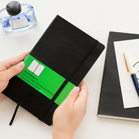 Carnet de notes A5 en similicuir avec logo personnalisé, reliure cousue, couverture rigide imprimée, pour étudiants, journal personnel, cadeau