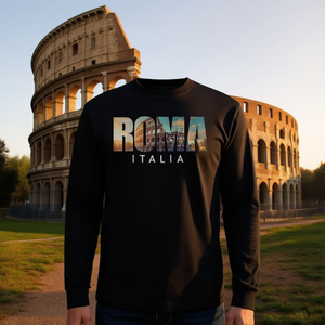 Camiseta de manga larga Roma Italia Colosseum Landmark - Product Image 3