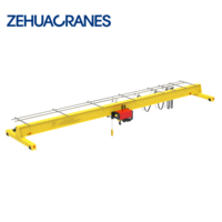 Pont roulant monopoutre de style européen de haute qualité, capacité de levage de 20 tonnes, télécommande, contrôle PLC, certifié CE