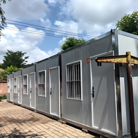 Maison pliable à succès : structure en acier durable, taille personnalisable, écologique et recyclable, idéale pour écoles et bureaux