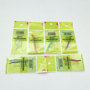 2 pièces/paquet aiguille de fil avec grand œil plié pour tapisserie couture <span class=keywords><strong>laine</strong></span> tissage <span class=keywords><strong>repriser</strong></span> - Product Image 5