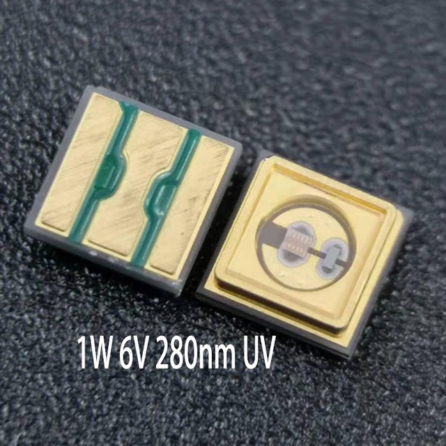 6V 0.5W 1W UVA UVB UVC UVAC 265nm 270nm 275nm 280nm 300nm 310nm 315nm 320nm 3535 SMD LED Chip