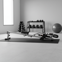 BNcompany HCJ-001 Rameur magnétique pliable en fer, capacité 200 kg, unisexe, pour entraînement cardio à domicile