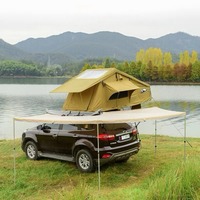 Carpa de Techo Retráctil de Aleación de Aluminio de 270 Grados para las Cuatro Estaciones, con Protección UV, para Camper Van y Viajes Largos por Tierra