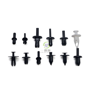 Clips automobiles Yilushun 350 pièces HE09, attaches de garniture de carrosserie en nylon pour réparation et remplacement de voitures - Product Image 4