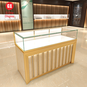 Diseño de Decoración Moderna para Joyería, Vitrina de Madera de Alta Calidad para Exhibición de Joyas en Tiendas Minoristas - Product Image 3