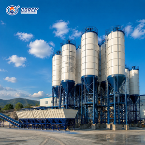 Silo de Cemento de Acero Atornillado de Gran Capacidad COREY 100T, Tanque de Almacenamiento a Granel para Plantas de Hormigón y Proyectos Comerciales - Product Image 1