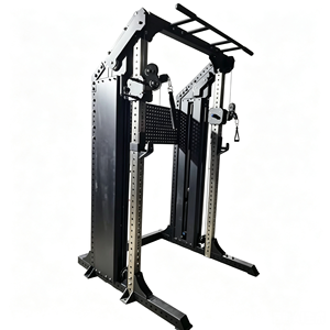 Machine à poulies double réglable professionnelle, appareil de <span class=keywords><strong>musculation</strong></span> multifonctionnel à câbles pour l'entraînement complet du corps, crossover de poitrine et d'épaules - Product Image 3