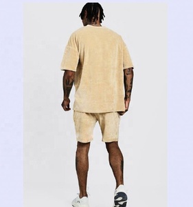 Men 2 Piece Outfits Summer Casual Crew Neck Muscle <b>Short</b> Sleeve Tee Shirts and Classic Fit Sport <b>Shorts</b> Set Cotton Tracksuit - Product Image 3