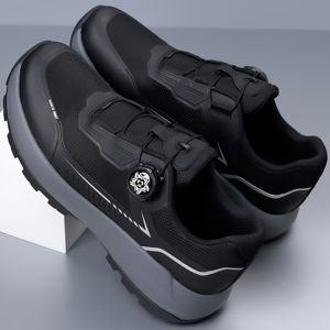 Chaussures de <span class=keywords><strong>travail</strong></span> de sécurité à bout en acier pour hommes, chaussures industrielles à coussin d'air, baskets légères anti-écrasement et anti-perforation - Product Image 5