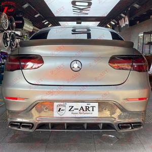Z-ART 2020 + GLC63 <span class=keywords><strong>coupé</strong></span> en Fiber de carbone Aerokit pour GLC63 <span class=keywords><strong>coupé</strong></span> Kit de carrosserie de réglage en Fiber de carbone pour Benz GLC63S Kit de becquet de vent - Product Image 3