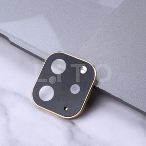 Protecteur d'objectif d'appareil photo de rechange, pour <span class=keywords><strong>iPhone</strong></span> xs, max, <span class=keywords><strong>11</strong></span>, pro, en plastique, haute qualité - Product Image 1