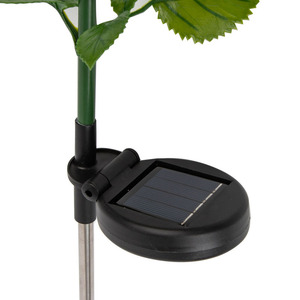 Hongyixuan Solar Powered LED Rose Flower <b>Light</b> Waterproof Outdoor Garden Yard <b>Pathway</b> Decor - Product Image 5