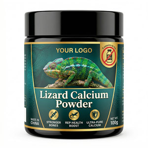 Polvo de Calcio Premium para Reptiles Sin D3 - Polvo Ultrafino Sin Fósforo para Lagartos Diurnos y Geckos - Marca Privada OEM - Product Image 1