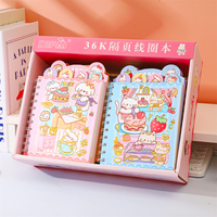 Depai Cartoon Anime Mini Coil Book Kuromi Melody Pochacco Kawaii Portable Sweet Notepad Stationery Office School Supplies Cadeaux