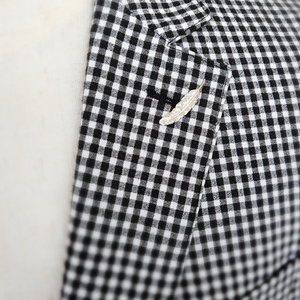 ヴィンテージ風小型金属合金羽根ブローチ卸売DIY衣料品ジュエリー装飾メンズスーツカラーピンシルバーフェザーブローチ - Product Image 6