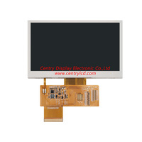 Les fabricants vendent un écran LCD de 4.3 pouces pouvant personnaliser l'affichage des appareils électroniques de maison intelligente à contraste de 800