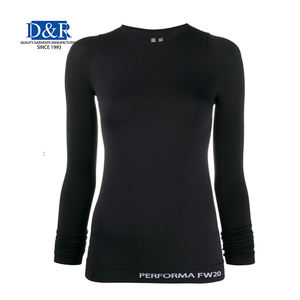Camiseta Deportiva de Manga Larga para Mujer, Diseño de Dibujos Animados, Antibolitas, para Gimnasio y Running - Product Image 1