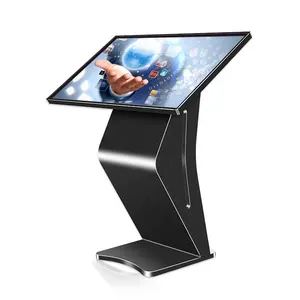 55 Zoll interaktiver Bodenst änder Android Kiosk Touchscreen Android Horizontal Interactive Kiosk Kiosk Touchscreen