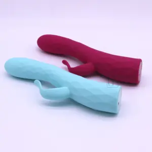 推力振动机旋转头女性性玩具视频兔子大振动器女性自由假阳具和阴道振动器