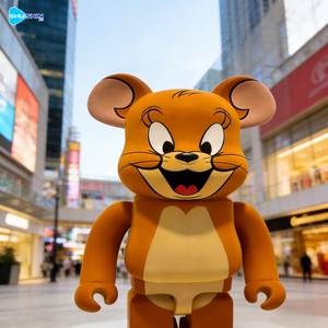 Statue d'ours en résine grandeur nature personnalisée, technique de glaçage tendance, modèle pour la décoration intérieure - Product Image 3