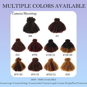 OrientFashion Tissage Semi-Naturel Cheveux Synthétiques de Luxe Mélange de Cheveux pour Tresses, Tresses Fulani, <span class=keywords><strong>Dreadlocks</strong></span> Artificielles - Product Image 6