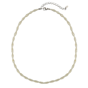 Collar de perlas de doble capa 1450 para mujer - Product Image 5
