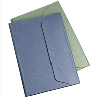 Nueva Carpeta de Archivo A4 de Cuero PU con Cierre Magnético, Bolsillo para Bolígrafo, Gran Capacidad, para Oficina