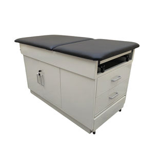 <span class=keywords><strong>Table</strong></span> d'examen <span class=keywords><strong>patient</strong></span> réglable de dossier pour le lit d'examen de clinique avec des tiroirs - Product Image 2