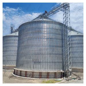 حاوية حبوب فولاذية مجلفنة فعالة من حيث التكلفة - تصميم مخصص للتخزين بكميات كبيرة مع تحكم SIEMENS PLC بأسعار معقولة - Product Image 3