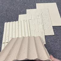 Panneaux muraux décoratifs en pierre souple MCM, revêtement mural flexible en ardoise, carreaux souples en béton