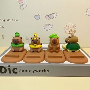 Kapibala Phone <b>Stand</b> PVC Cartoon Desktop Holder Cute Decorative Ornament for Tablet <b>PC</b> <b>Stands</b> - Product Image 1
