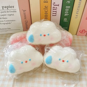 Most Popular PU Foam Cartoon Sweaty Cloud Shaped Venting Slow Rising Stress Reliever Squeeze Promotional Toy for <b>Kids</b> Adults - Product Image 5