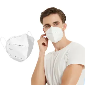 Individually Wrapped KN95 Disposable Respirator Mask GB2626 Standard Face Masks Facemask KN95 For Civil Daily Protection