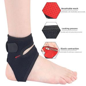 Protector de Tobillo Deportivo de Goma, Presurizado, Transpirable, Anti-Esguinces, <span class=keywords><strong>para</strong></span> Baloncesto y Fútbol, Unisex, <span class=keywords><strong>para</strong></span> Adultos, Venta al Por Mayor - Product Image 2