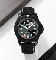 Reloj SKMEI 9339 para hombre, elegante, con correa de cuero genuino, cronómetro resistente al agua, en stock, estilo ejecutivo.
