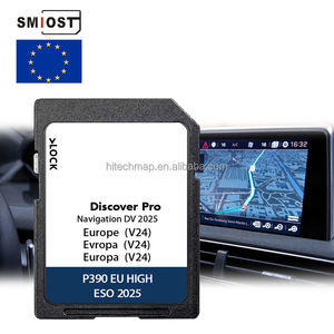 Carte mémoire SMIOST avec mise à jour CID personnalisée, cartes de navigation routière <span class=keywords><strong>en</strong></span> <span class=keywords><strong>temps</strong></span> réel pour VW DV V24 64 Go Passat Golf Europe - Product Image 1