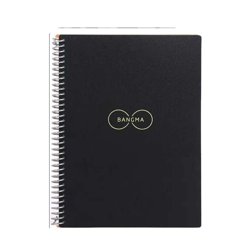 Erasable A5 Monthly Planner Agenda Spiral Smart Reusable Waterproof Notebook Journal with Frikion Pen Writing Like Rocketbook