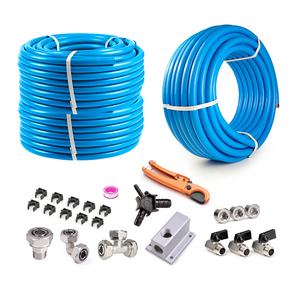 Kit de tuyauterie pour compresseur d'air 3/4\" x 100 pieds, système de tuyauterie en aluminium HDPE, tuyauterie pour air comprimé - Product Image 2