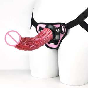 <span class=keywords><strong>Precio</strong></span> al por mayor mujer monstruo Flexible Alien Correa portátil en consolador de silicona estimular Vaginal realista pene juguete sexual - Product Image 1