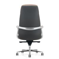 Chaises de bureau en cuir ergonomiques de luxe pour cadres, confortables, à dossier haut, pivotantes et rotatives
